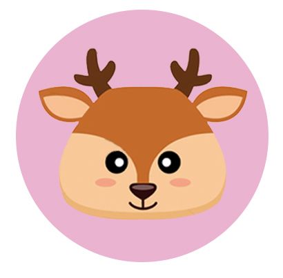 Freestyle Libre sensor sticker - deer