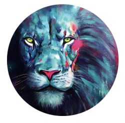 Freestyle Libre sensor sticker - colorful lion