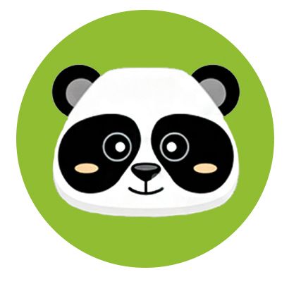 Freestyle Libre sensor sticker - Panda