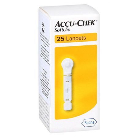 Accu Chek Softclix - Lancets - 25pcs Roche
