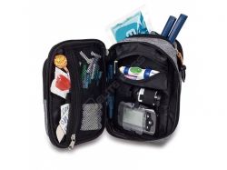 Multifunctional bag backpack for diabetics - gray
