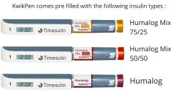 Timesulin КwiкРen - cap for disposable insulin pen