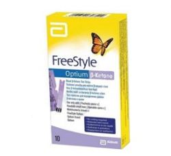 FreeStyle Optium Beta-Ketone 10 test strips 