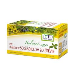 Herbal mixture for diabetics with sweet stevia 20x1.5g
