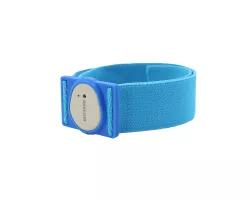 Elastic armband for Dexcom G7 transmitter | blue strap, white strap, black strap, beige strap, pink strap