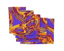Elastic armband - Purple oil stains