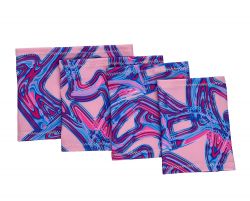 Elastic armband -  Neon pink oil stains | Size 14 - 17 cm, Size 17 - 22 cm, Size 20 - 26 cm, Size 25 - 30 cm, Size 28 - 36 cm