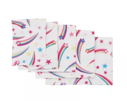 Elastic armband - Falling Stars on white background