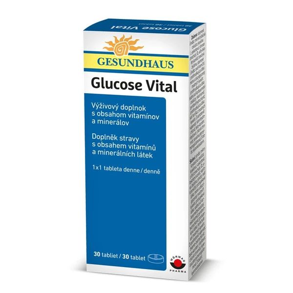 Glucose Vital 30 tab Wörwag Pharma