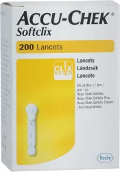 Accu-Chek Softclix Lancets for Blood Glucose Testing, 200 Pack