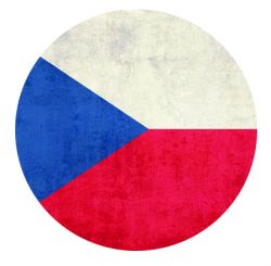 Freestyle Libre sensor sticker - Czech flag