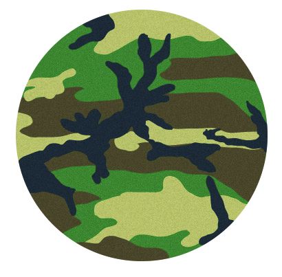 Freestyle Libre sensor sticker - Green military print