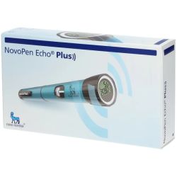 Insulin pen NovoPen Echo Plus blue copack