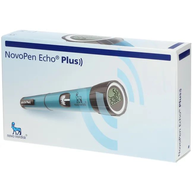 Insulin pen NovoPen Echo Plus blue copack NOVO NORDISK