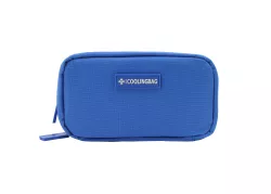 Insulated cooling case for easy carrying of diabetic accessories and personal belongings