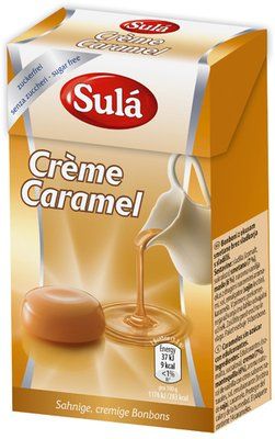 Sulá Candies without sugar creme caramel 44 g